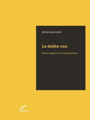 cover image of La doble voz